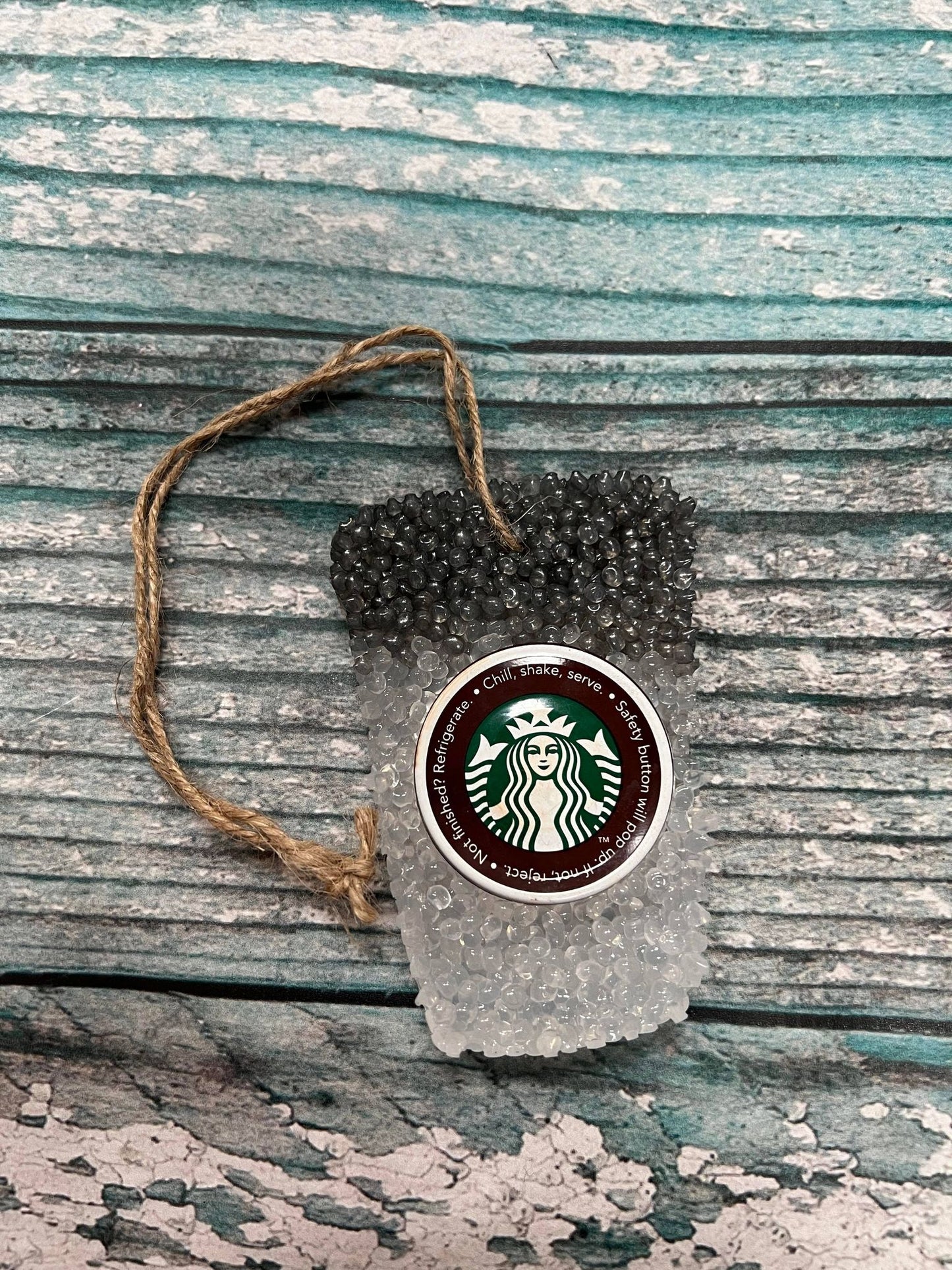 White/Black Starbucks Freshie - Butt Naked