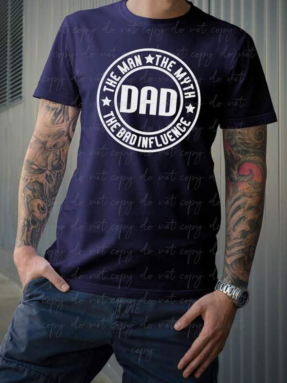 125. The Man, The Myth, Dad - White Ink