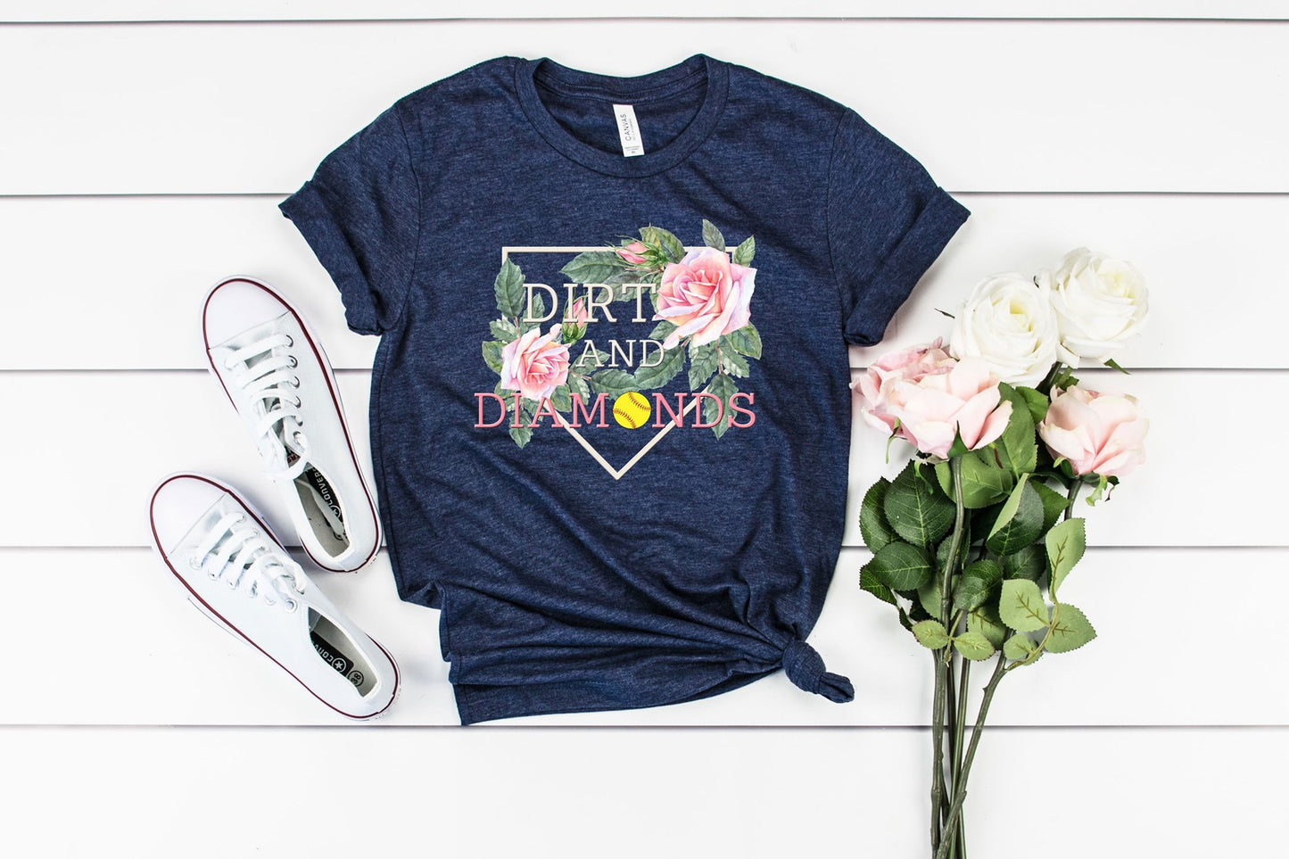 279. Dirt & Diamonds Softball - Full Color
