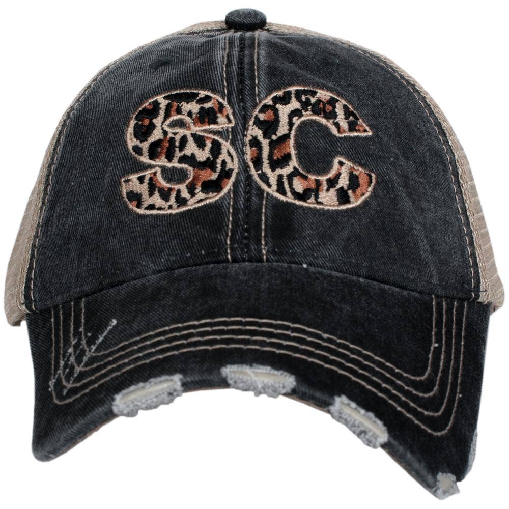 South Carolina SC Leopard State Hat