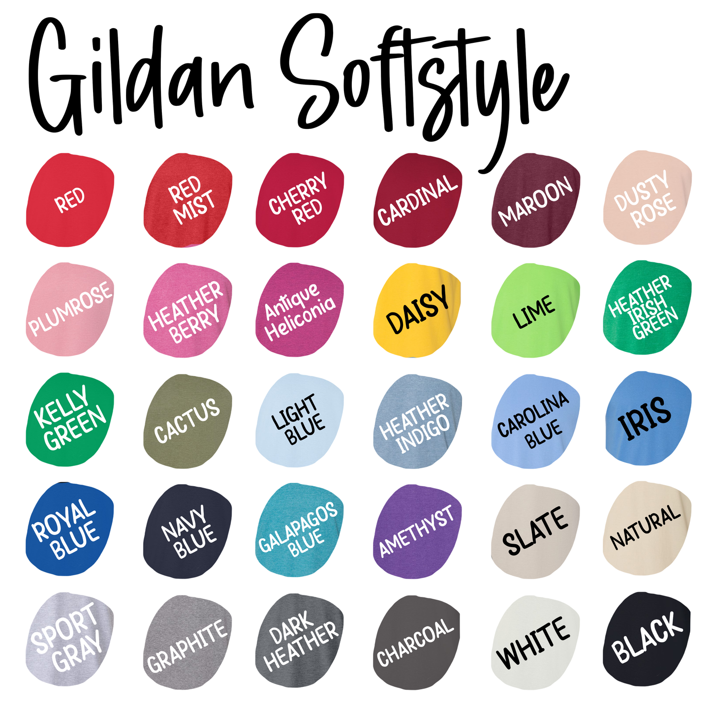 102. Elf Squad Tees - White Ink