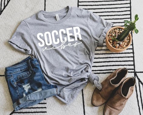 319. Soccer Vibes - White Ink