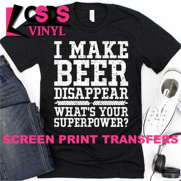 638. I make beer disappear - White Ink