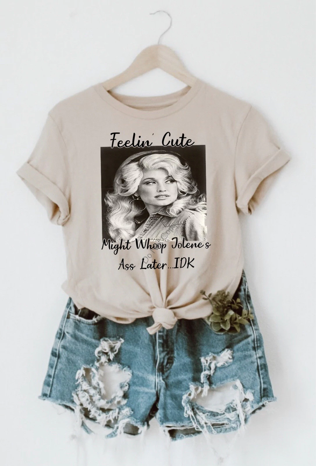 310. Might whoop Jolene later Dolly - Full Color