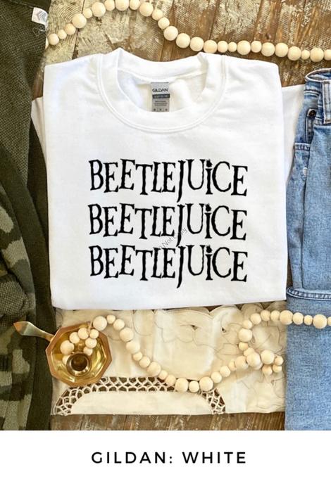 694. Beetle juice - black ink