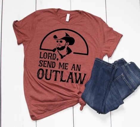393. Lord Send Me An Outlaw - Black Ink