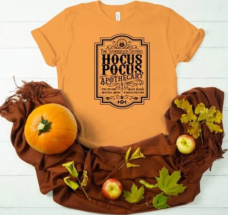 524. Hocus Pocus Apothecary - Black Ink