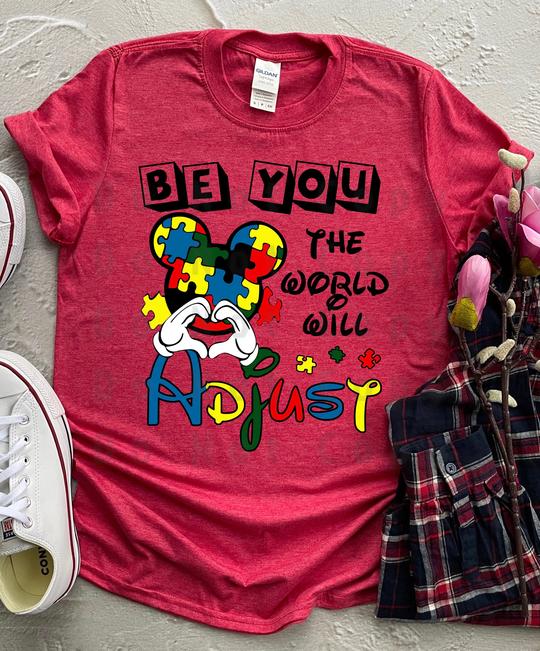 550. Autism Puzzle Be You - Full Color