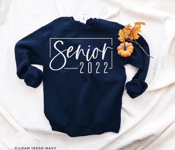 711. Senior 2022 - White ink