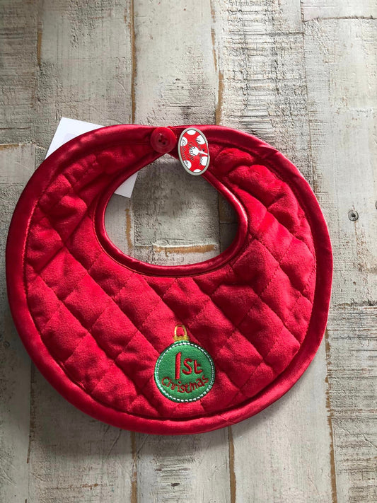 1st Christmas Bib