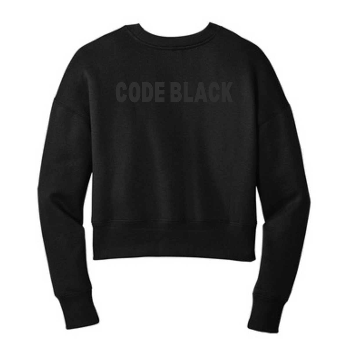 CODE BLACK - CROPPED CREW