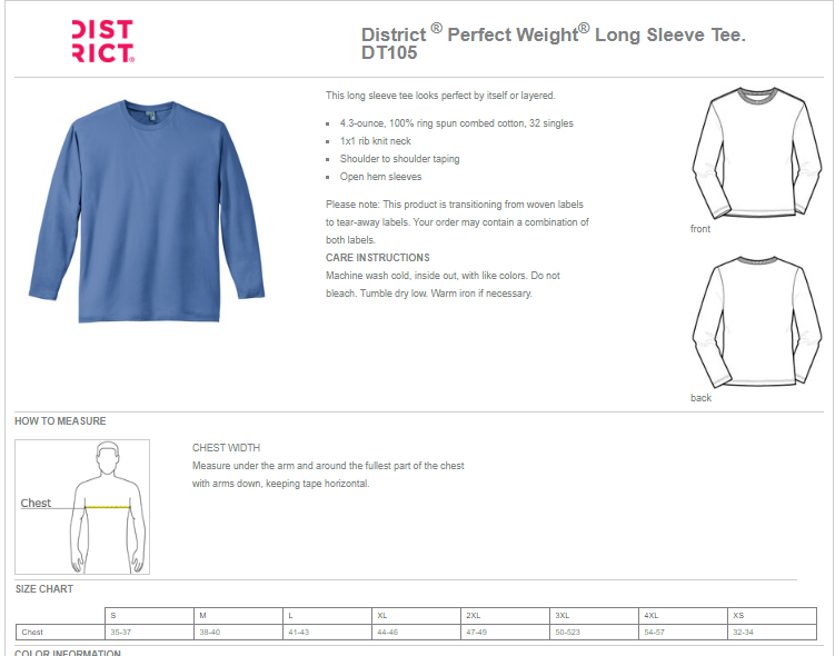 CODE BLACK - Long Sleeve Tee
