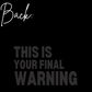 CODE BLACK - UNISEX TEE