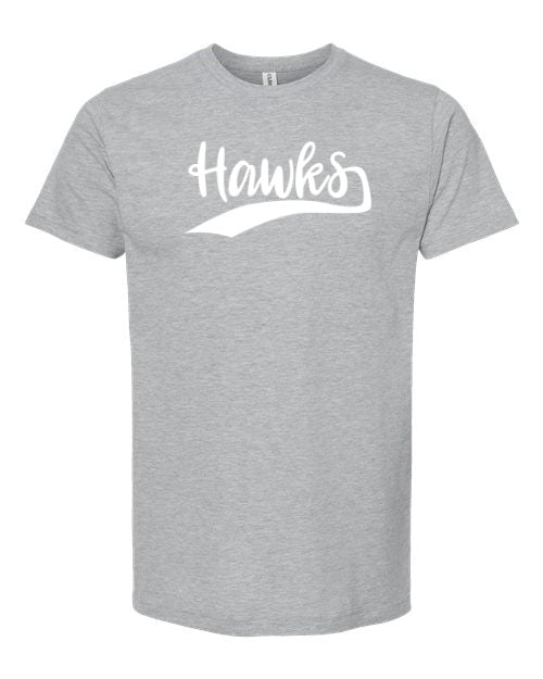 Script Tee - White Ink