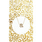 Gold Block Initial Necklace