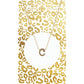 Gold Block Initial Necklace