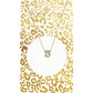 Gold Block Initial Necklace
