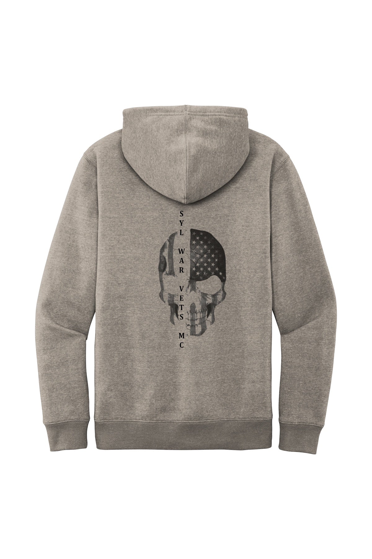 Grey- Skull Black Star
