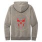 Grey- Skull Gold/Red