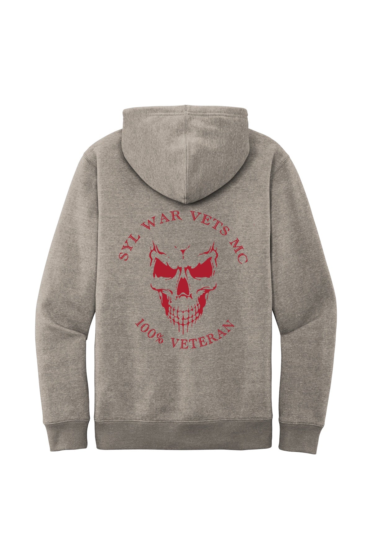 Grey- Skull all Red