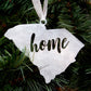 Galvanized South Carolina Home Ornament