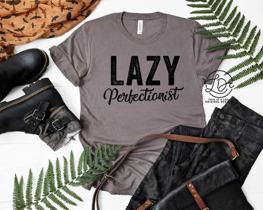 680. Lazy Perfectionist - black Ink
