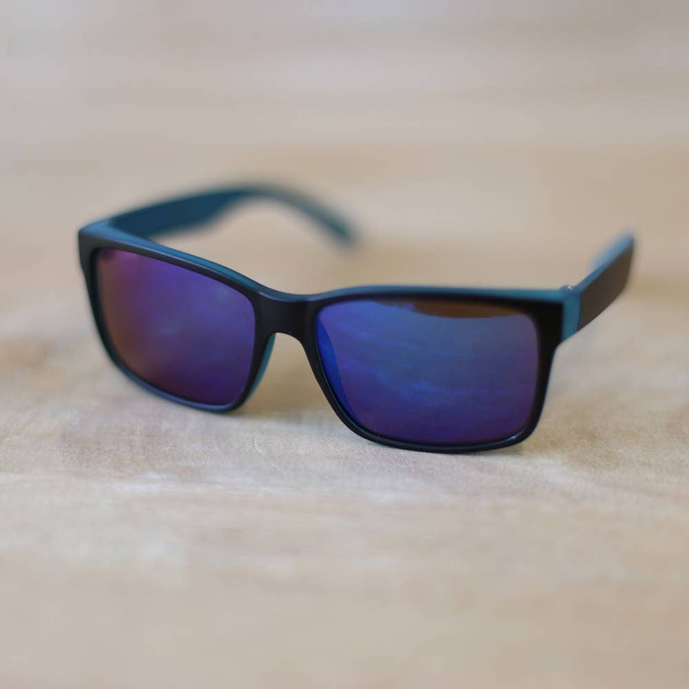 Kid's Dayton Sunglasses - Blue/Blue Mirror