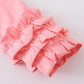 Pink Christmas Tree Icing sleeve shirt