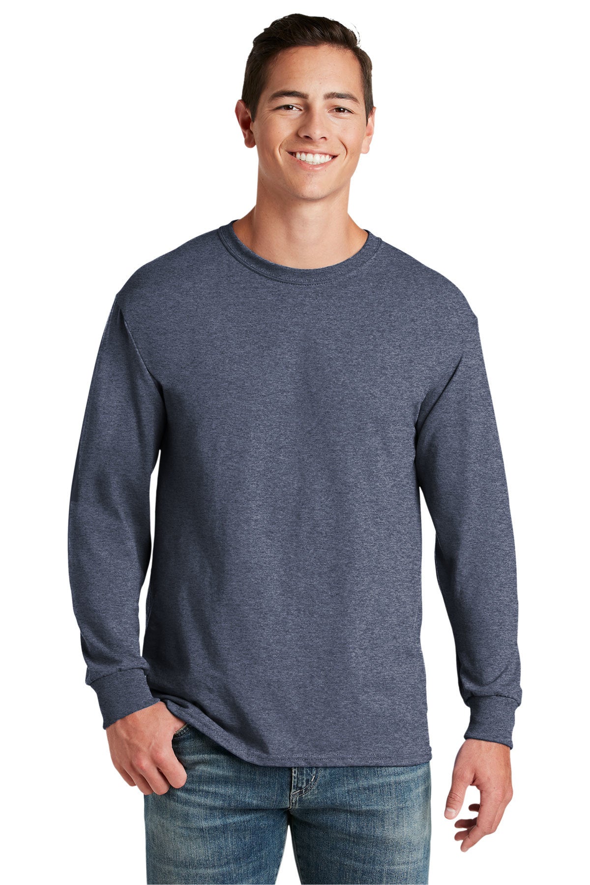 JERZEES® - Dri-Power® 50/50 Cotton/Poly Long Sleeve T-Shirt