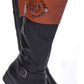 Ladies Monogrammed Disc Riding Boots