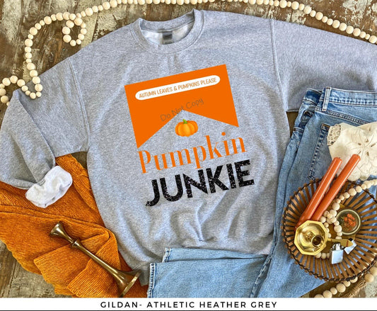 593. Pumpkin Junkie - Full Color