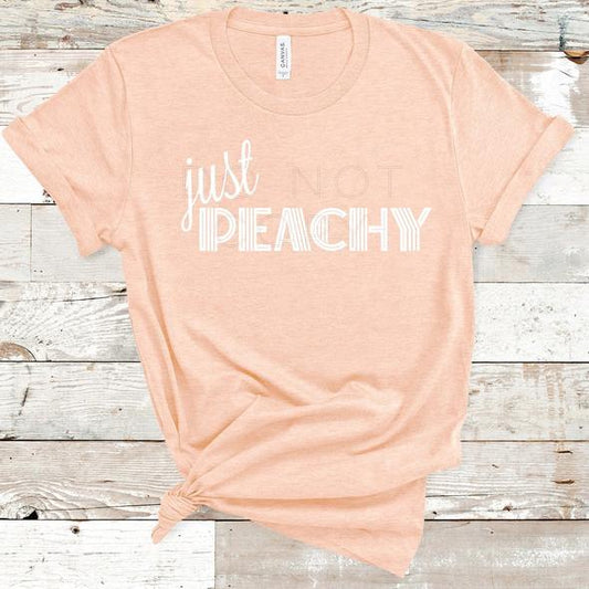 189. Just Peachy - White Ink