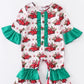 Christmas Car Green Romper