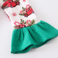 Christmas Car Green Romper