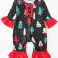 Christmas Tree Bubble Baby Romper