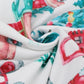 Christmas Tractor Romper White/Green/Red