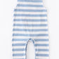 Stripe Santa Applique Santa Romper