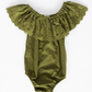 Kenzie Lace Flutter Sleeve Leotard