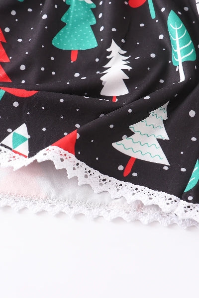 Christmas Tree Bell Pants Set