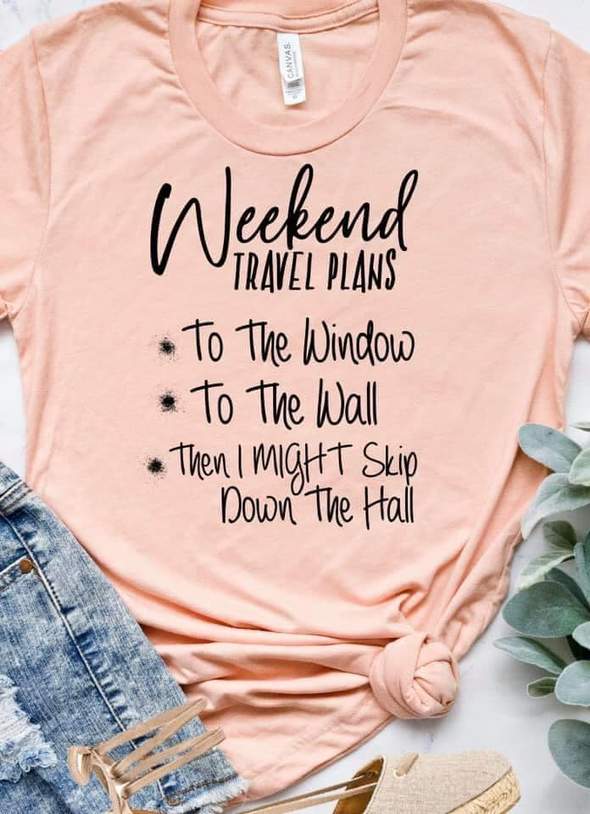 142. Weekend Travel Plans - Black Ink