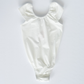 Maggie Cap Sleeve Leotard - White