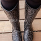 Rachael Rainboot Tall - Black Leopard