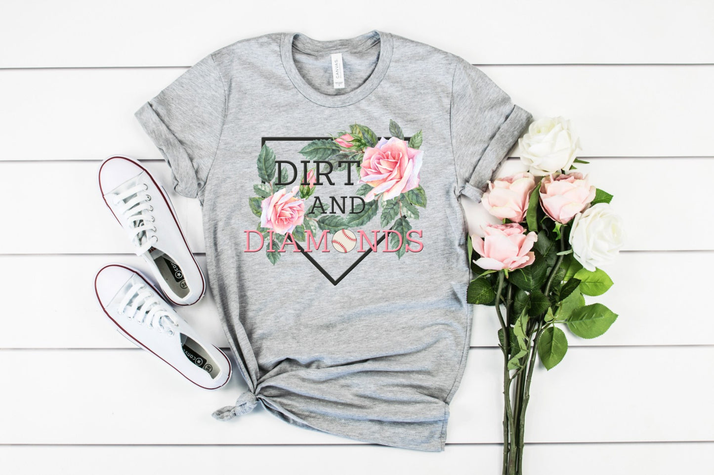 280. Dirt & Diamonds Baseball - Full Color