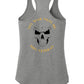 Ladies Tank - Grey - Skull