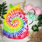 433. Micky Mous Love - White Ink YOUTH & ADULT Size