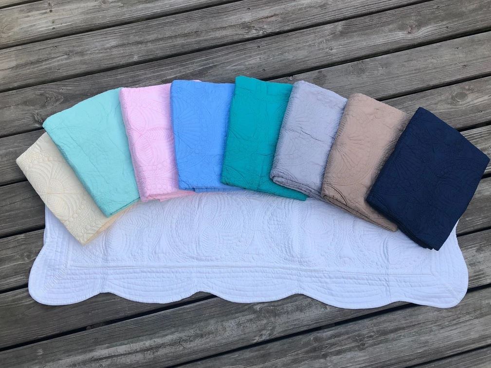 Cotton Heirloom Baby Quilt