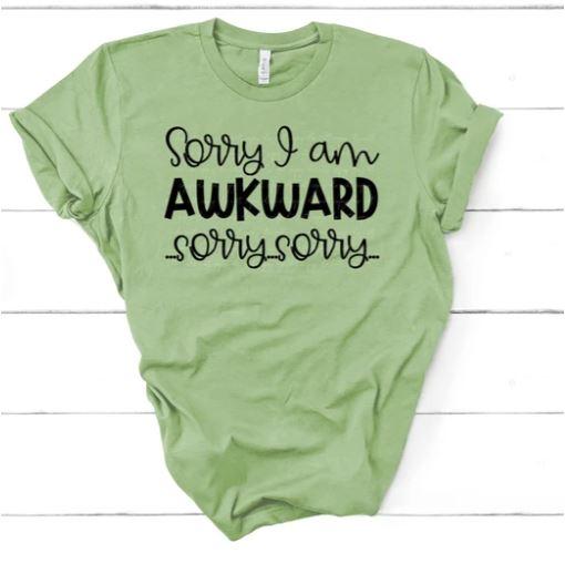 75. Sorry I'm Awkward - Black Ink