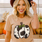 581. Cow Print Pumpkin - Full Color