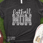 567.  Football Mom Leopard - White Ink