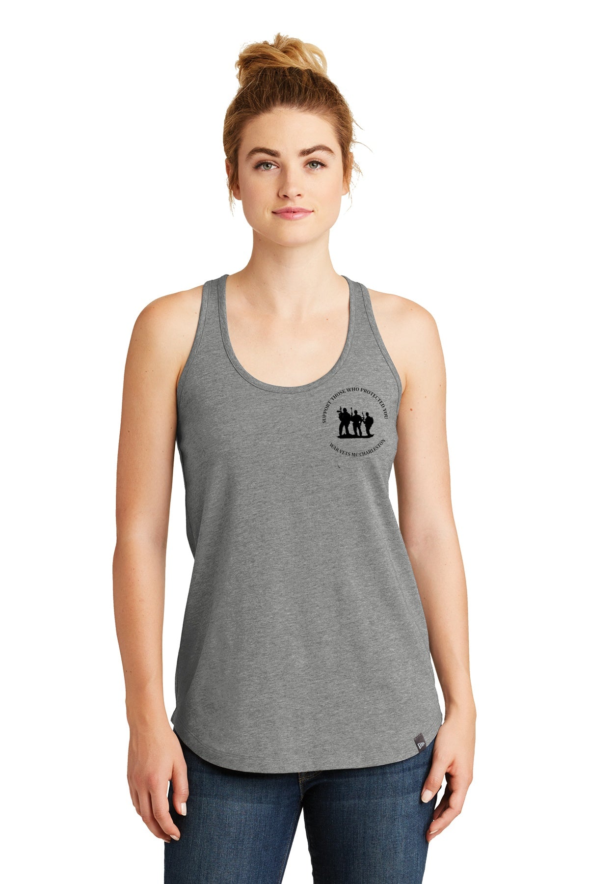 Ladies Tank - Grey - Lady Supporter